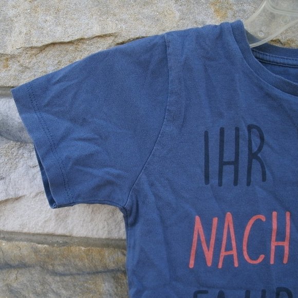 German "You Could Go Home" Soccer T-Shirt Size 4-5 - Picture 4 of 8